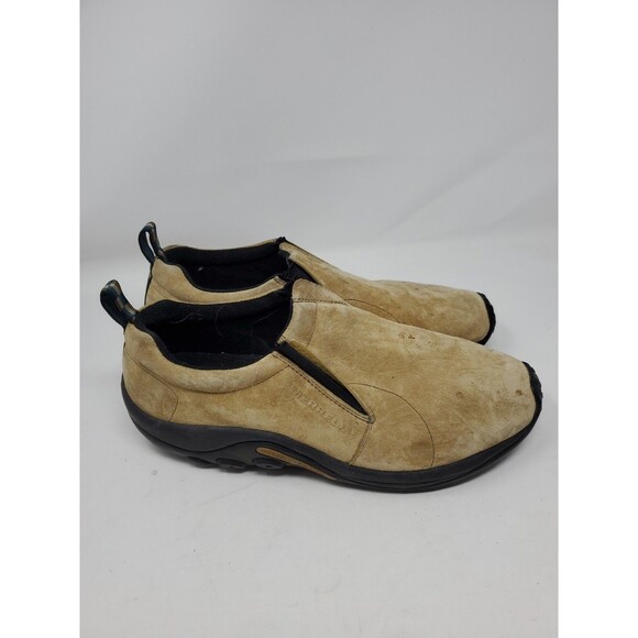 MERRELL Womens Jungle Moc Light Taupe Dual Density Performance Slip Ons Size 13 - Picture 5 of 7